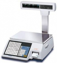Весы торговые с печатью этикеток CAS CL 5000-15P